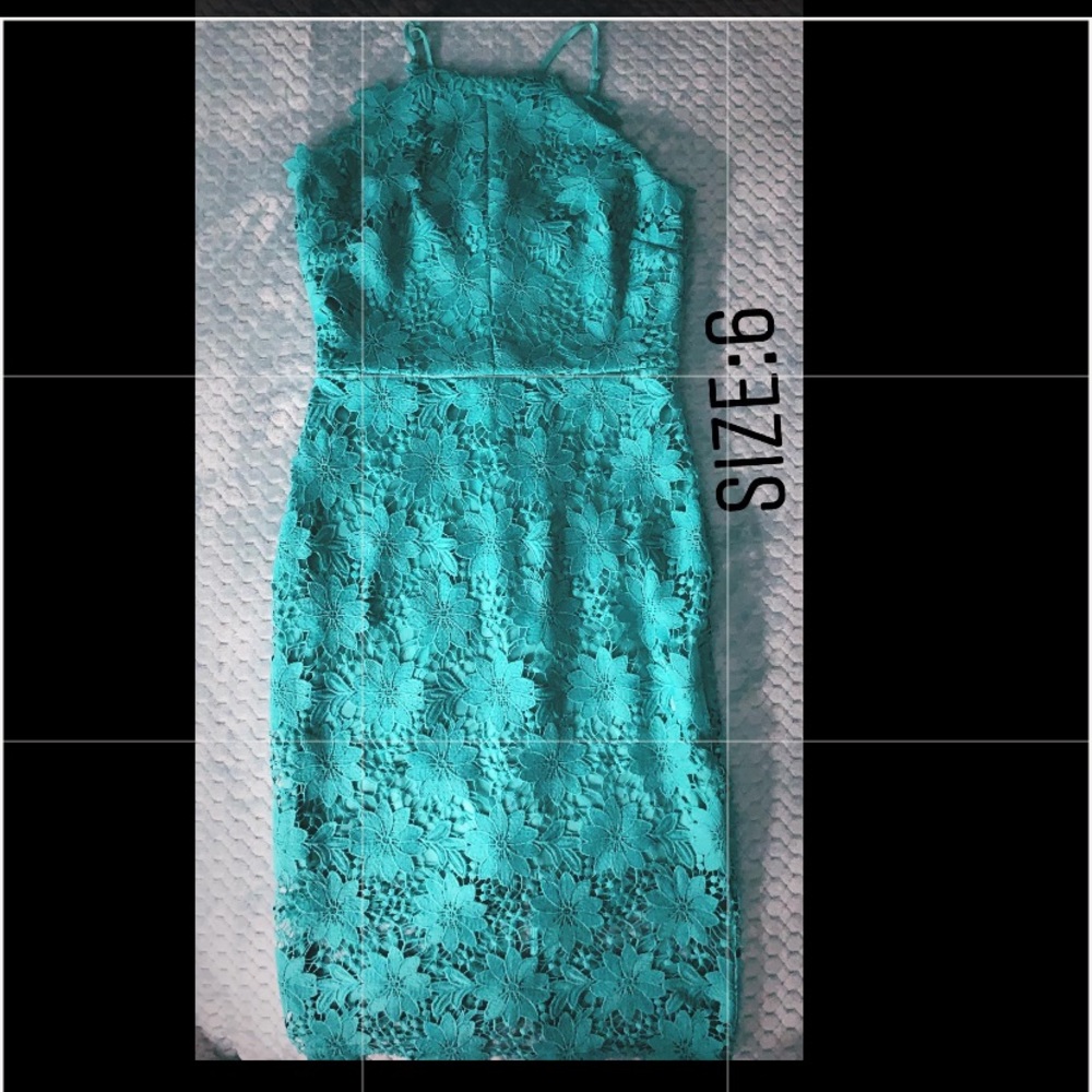 Teal Dress